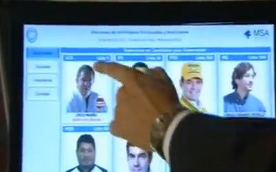 Lo que viene, el voto electrónico. En Chaco, Misiones y Salta ya debutó. Cómo funciona?