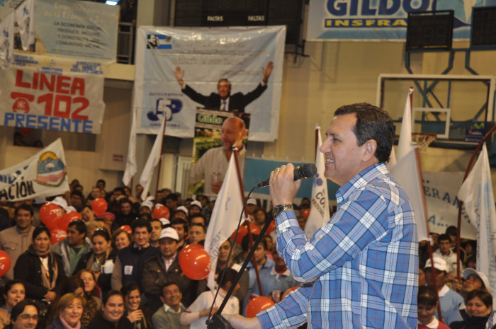 Maratón de actos del PJ presentando sus candidatos a diputados nacionales