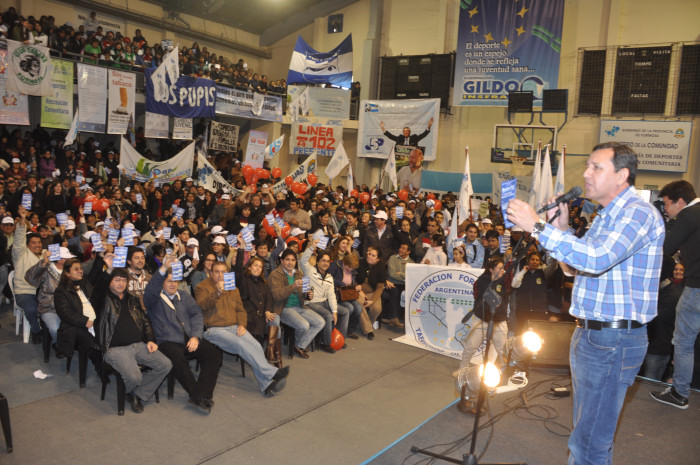 Maratón de actos del PJ presentando sus candidatos a diputados nacionales