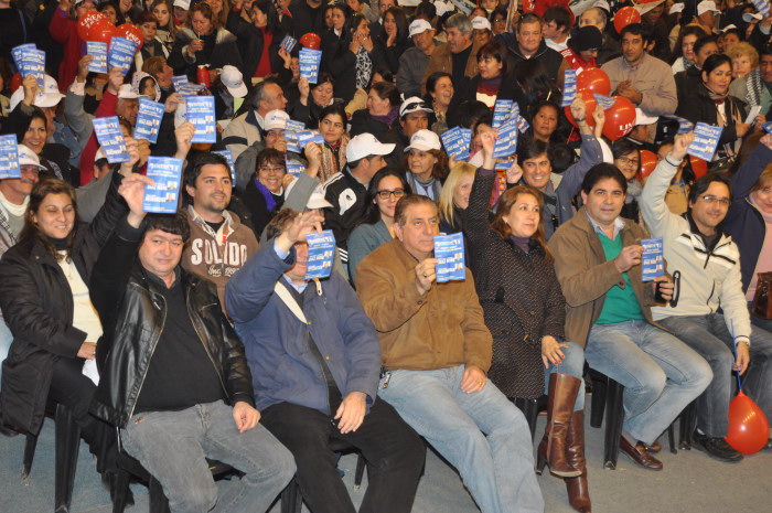 Maratón de actos del PJ presentando sus candidatos a diputados nacionales