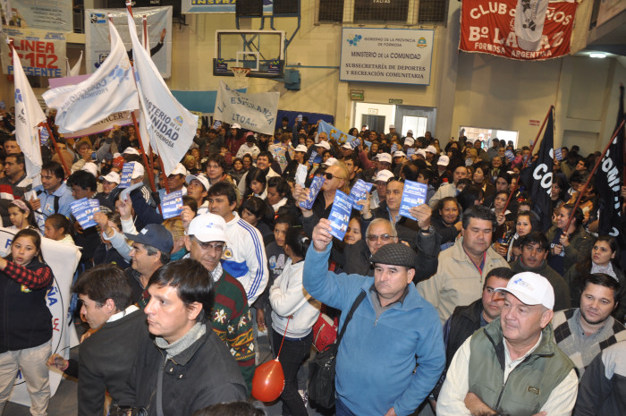 Maratón de actos del PJ presentando sus candidatos a diputados nacionales