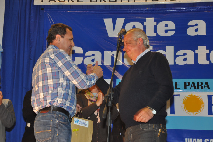 Maratón de actos del PJ presentando sus candidatos a diputados nacionales