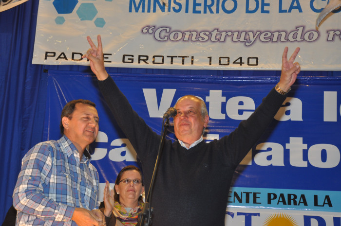 Maratón de actos del PJ presentando sus candidatos a diputados nacionales