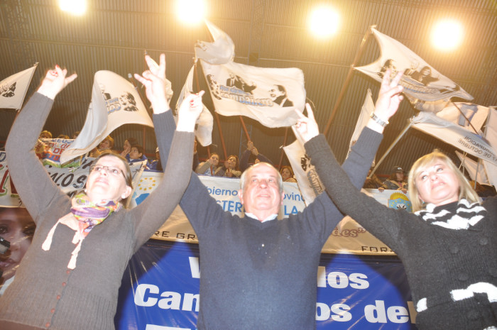Maratón de actos del PJ presentando sus candidatos a diputados nacionales