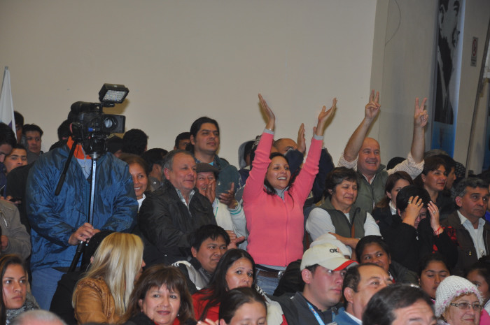 Maratón de actos del PJ presentando sus candidatos a diputados nacionales