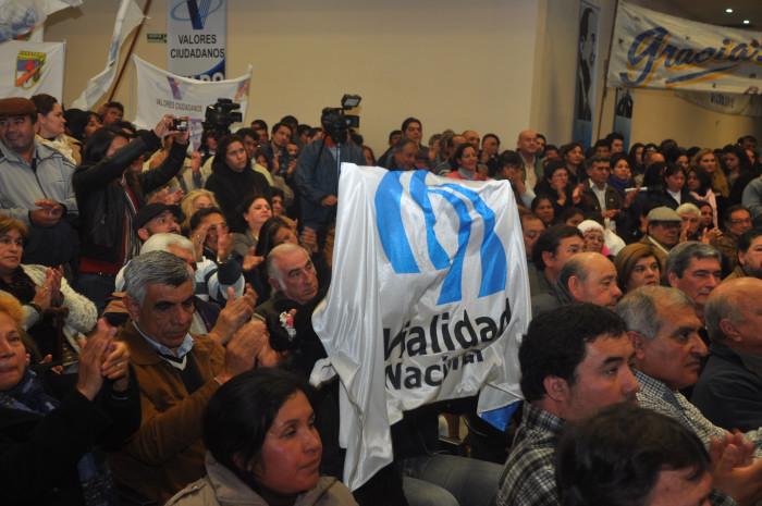 Maratón de actos del PJ presentando sus candidatos a diputados nacionales