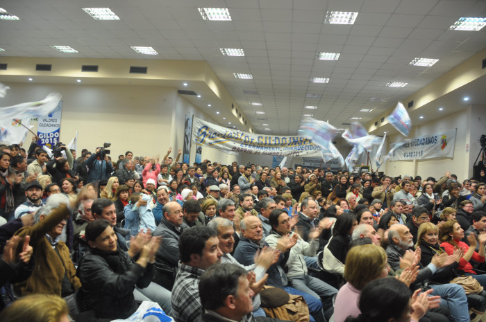 Maratón de actos del PJ presentando sus candidatos a diputados nacionales