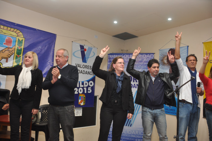 Maratón de actos del PJ presentando sus candidatos a diputados nacionales