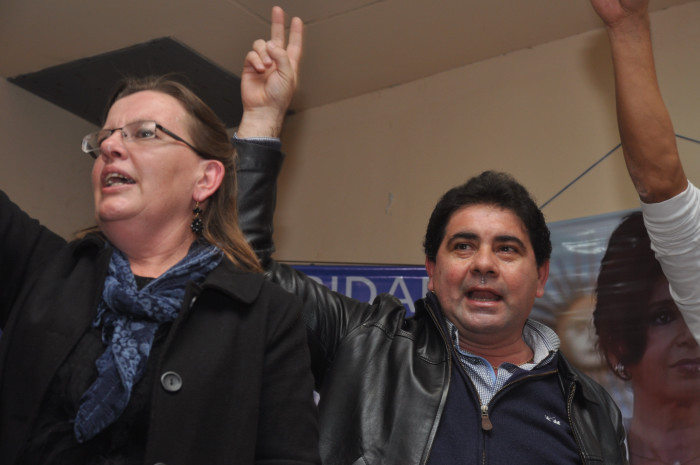 Maratón de actos del PJ presentando sus candidatos a diputados nacionales