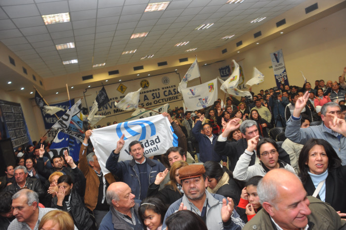 Maratón de actos del PJ presentando sus candidatos a diputados nacionales