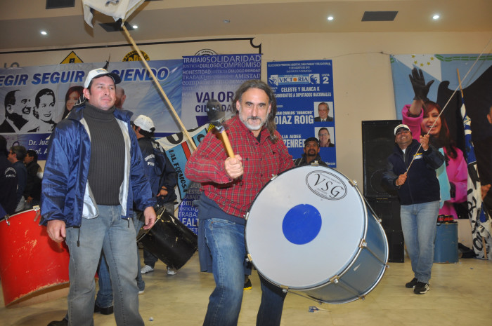 Maratón de actos del PJ presentando sus candidatos a diputados nacionales