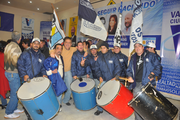 Maratón de actos del PJ presentando sus candidatos a diputados nacionales