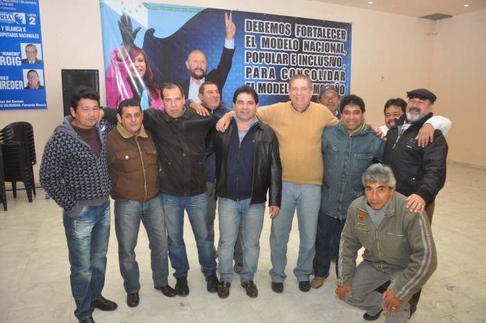 Maratón de actos del PJ presentando sus candidatos a diputados nacionales