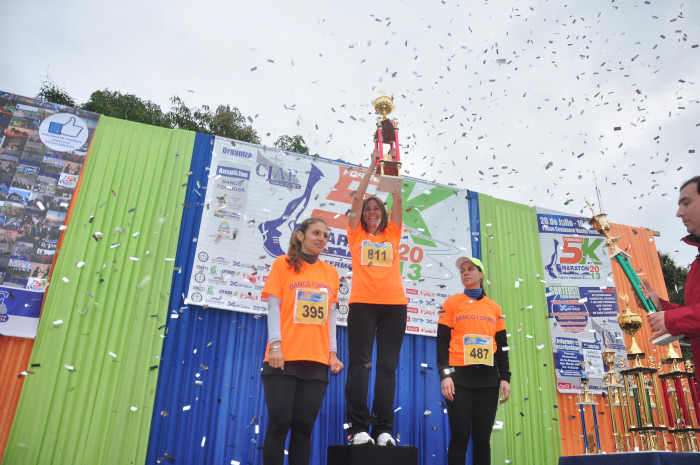Clasificación y tiempos de todos los participantes de la Maratón 5K. Galería de 300 fotos