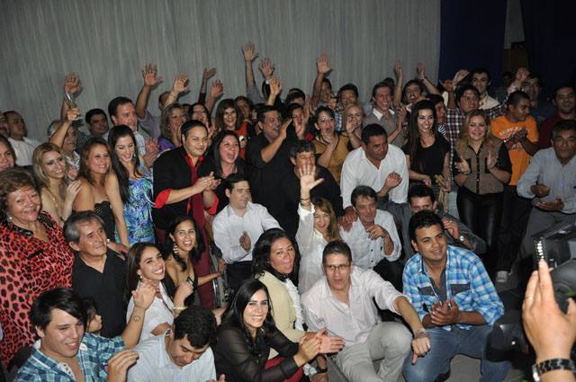 Los locutores tuvieron su fiesta