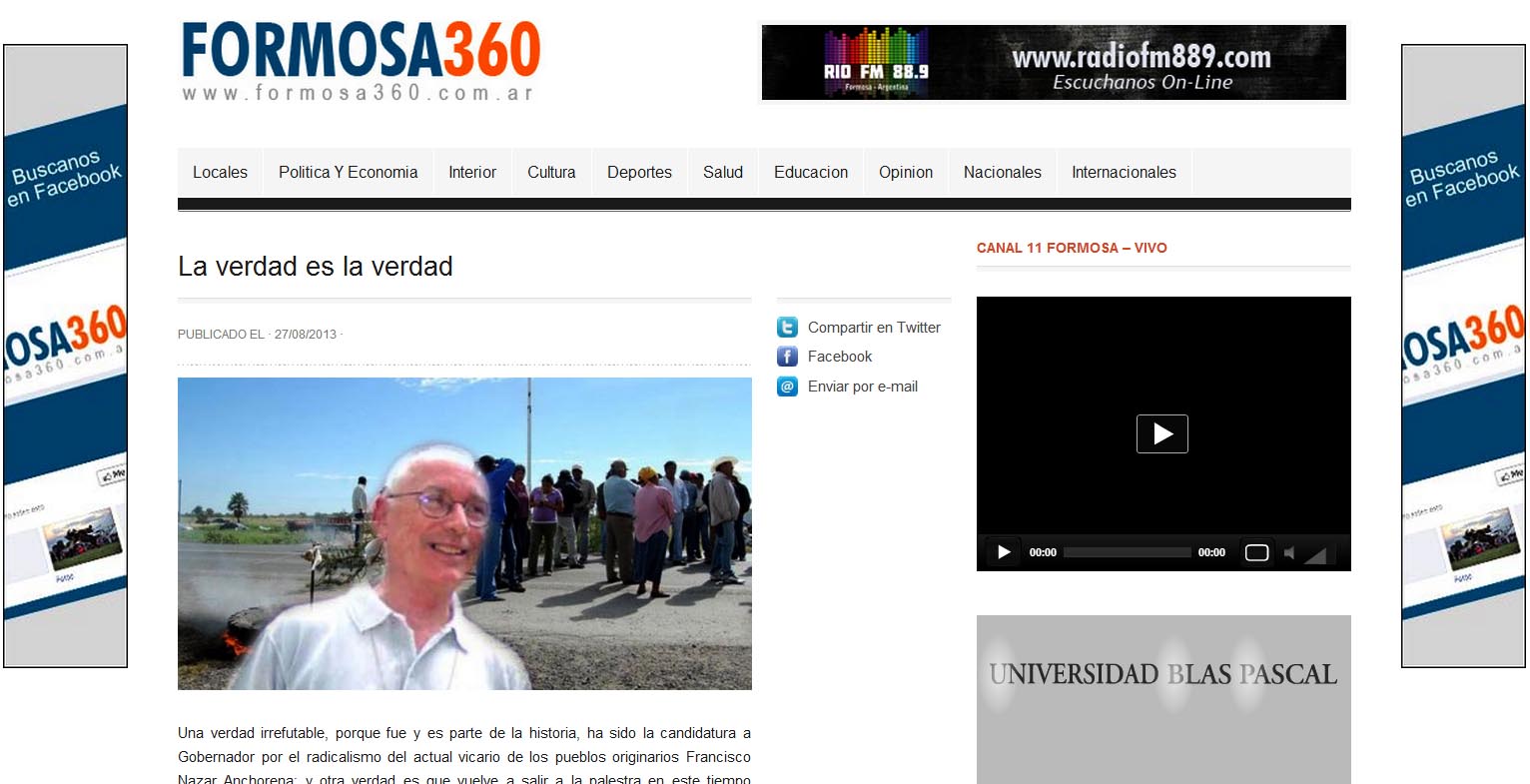 Captura de pantalla de Formosa 360