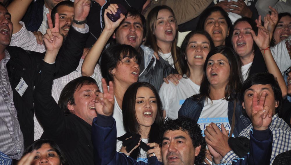 Yanina Insfrán, la diputada Milatich y dos candidatas "nuevas".