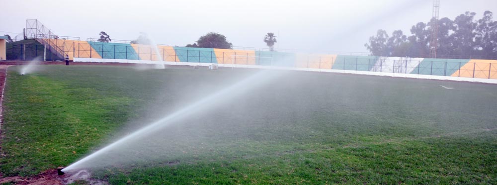Comenzaron las remodelaciones en el Estadio de la Liga de Fútbol (galería de fotos)