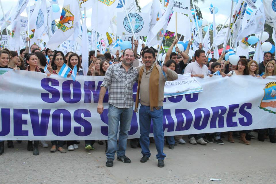 "Pirucha" Gorvein tiene el respaldo de la AFUS y de "Antoñito" Arce.