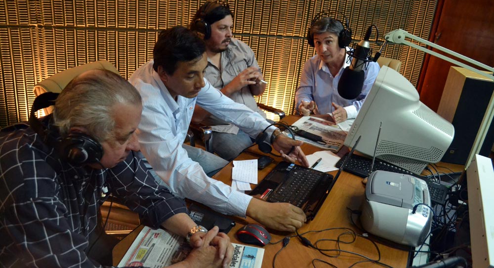 REALIDADES. Junto a Díaz Roig, Fernando López, Fabián Sinsing.