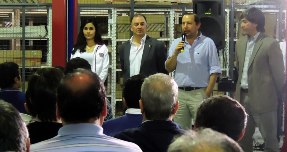 Jorge Loza, directivo de Zl Auto, en Formosa.