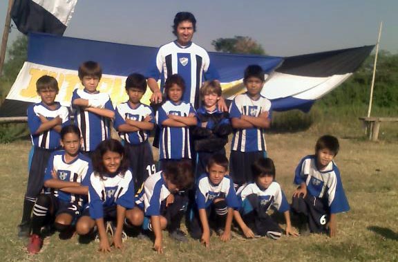 Fútbol infantil, su pasión.