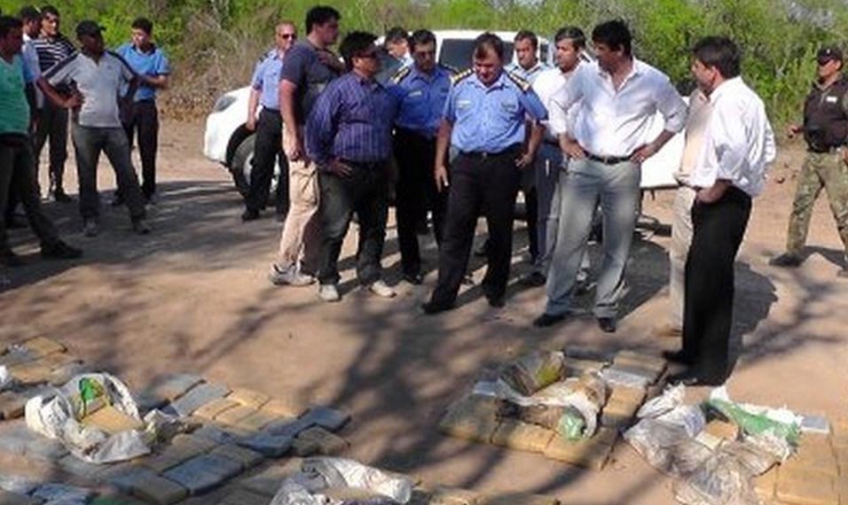 Droga abandonada en Perín. Foto: Diario La Mañana.