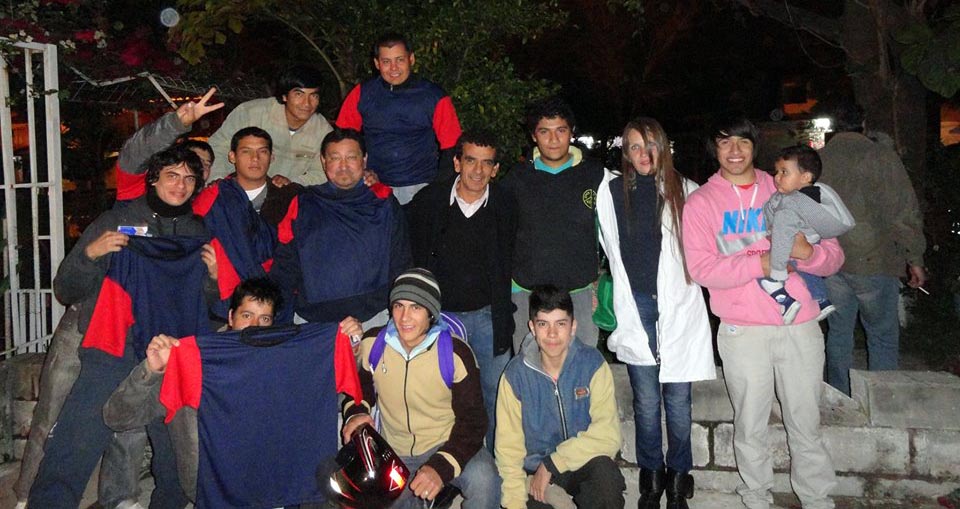 Guido Florentín se reunió con militantes.
