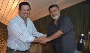 Debate. Juanchy Díaz Roig y Blas Hoyos mostraron que se pueden discutir ideas y proyectos.