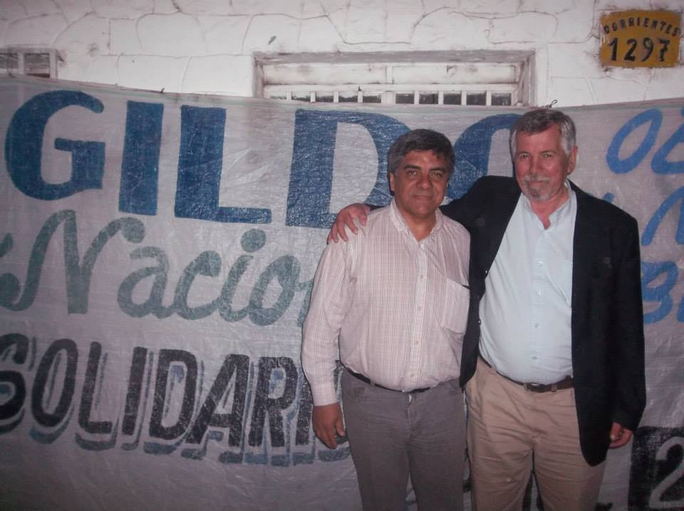 Juan Larrea y Jorge Nielsen