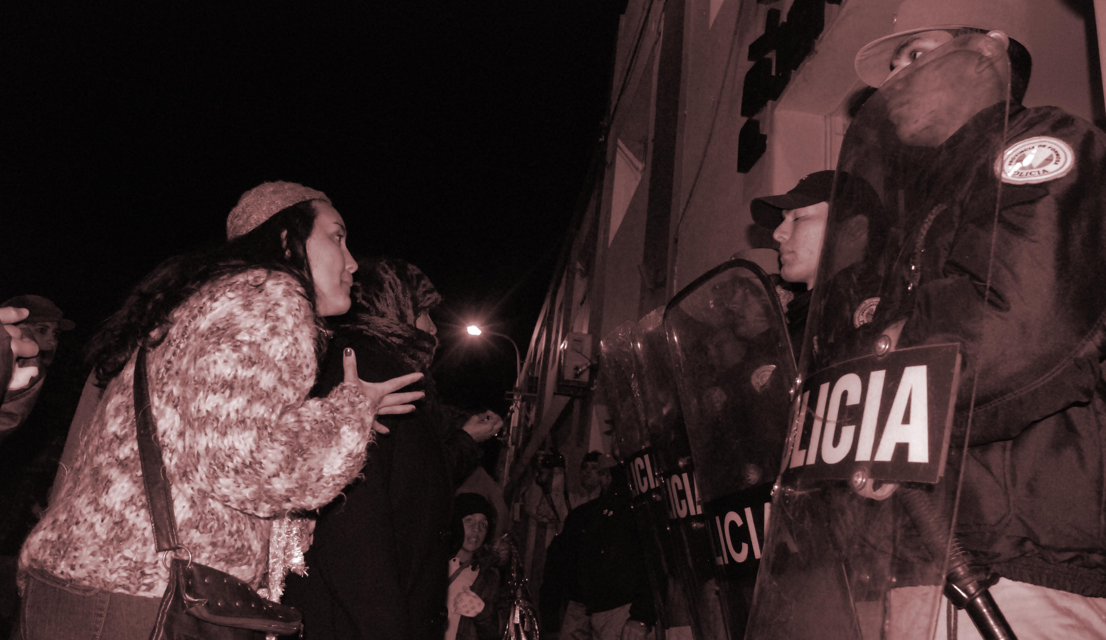 Año 2009. Última revuelta de uniformados de Formosa que se recuerda.