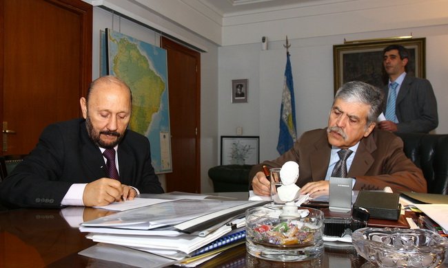 Julio De Vido, Gildo Insfrán (foto archivo)