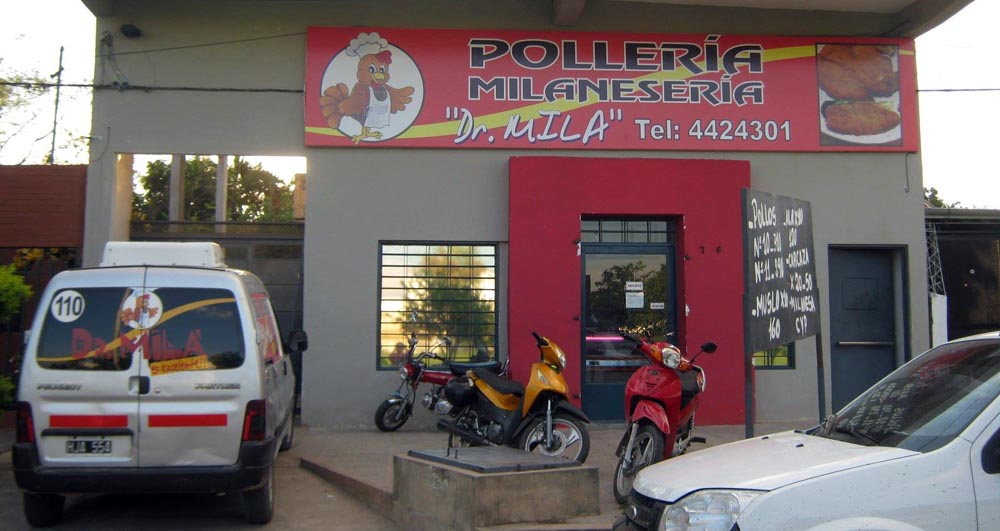 Frente del local comercial recientemente inaugurado.