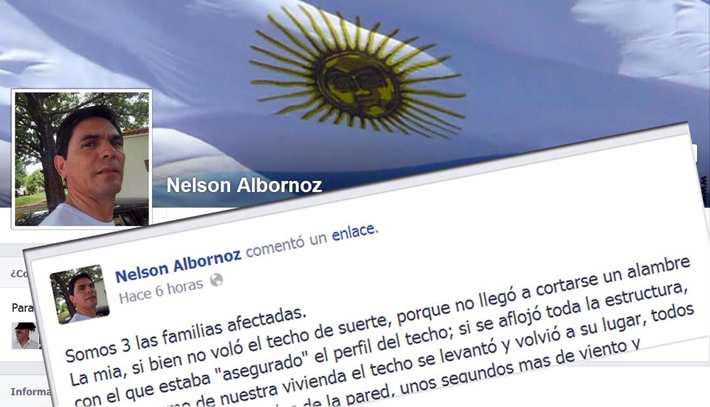 Facebook de Nelson Albornoz.
