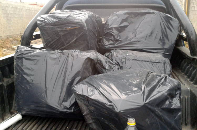 Buscaban una moto en la casa de un «pasero» sexagenario y encontraron 255 kilos de marihuana