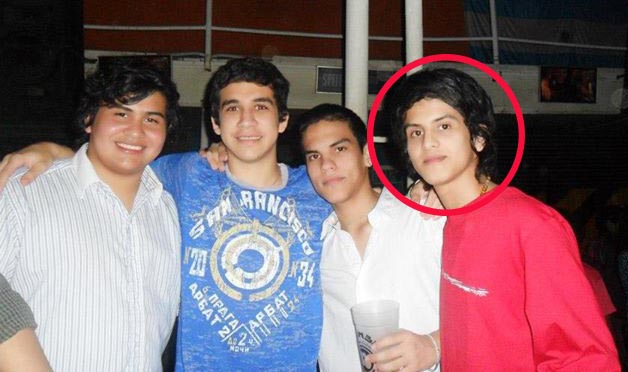 Fabricio Fabian Farias, señalado en un círculo. Foto: Facebook