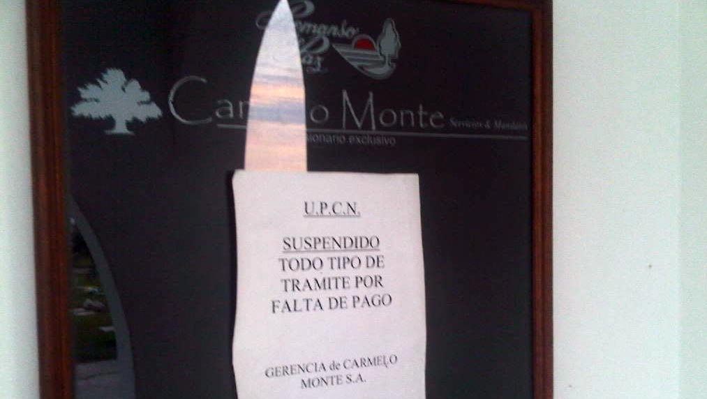 Por ahora, los afiliados a UPCN no podrán hacer trámites en el cementerio.