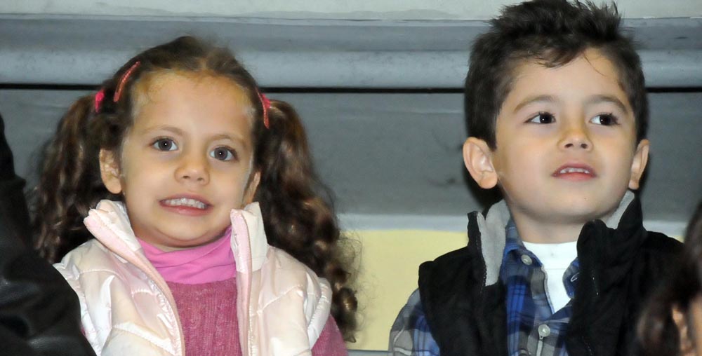 Los niños fueron los que más disfrutaron.