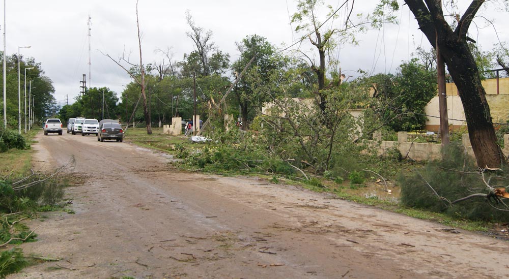 Tornado en General Güemes: 60 fotos para entender el milagro