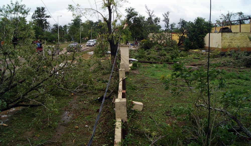 Tornado en General Güemes: 60 fotos para entender el milagro