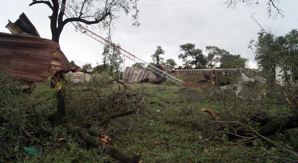 Tornado en General Güemes: 60 fotos para entender el milagro