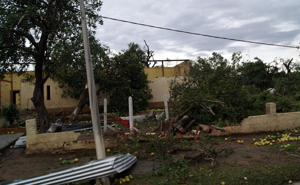 Tornado en General Güemes: 60 fotos para entender el milagro