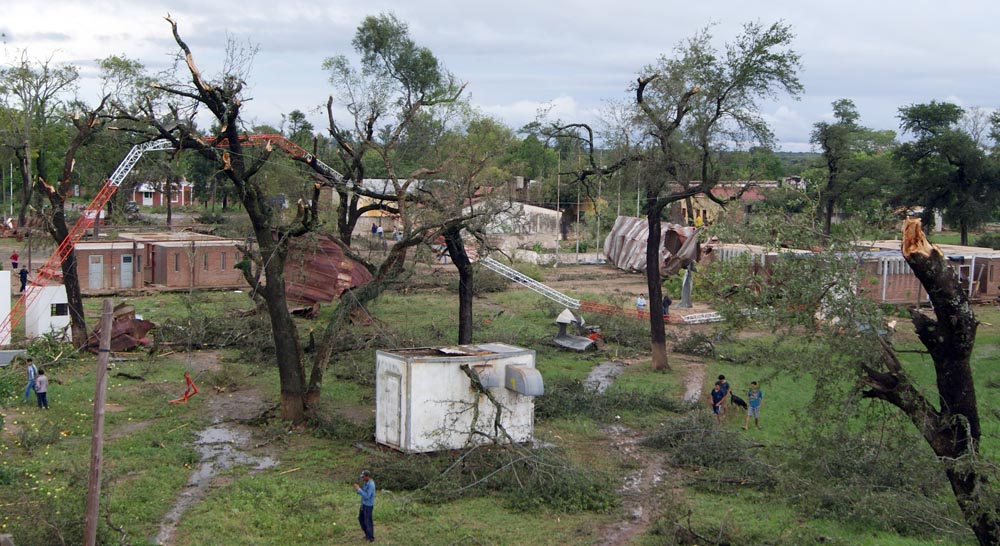 Tornado en General Güemes: 60 fotos para entender el milagro