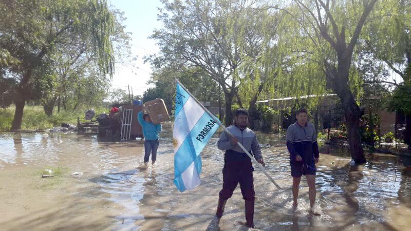 inudados formosa 2014 bandera