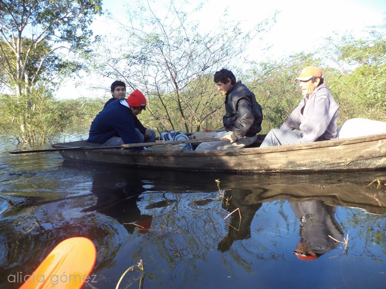Laguna Oca bajo agua, galería de fotos