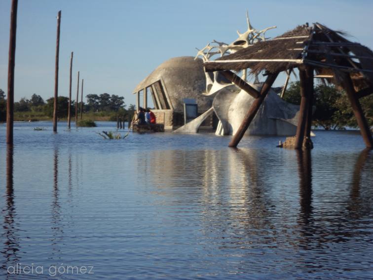 Laguna Oca bajo agua, galería de fotos
