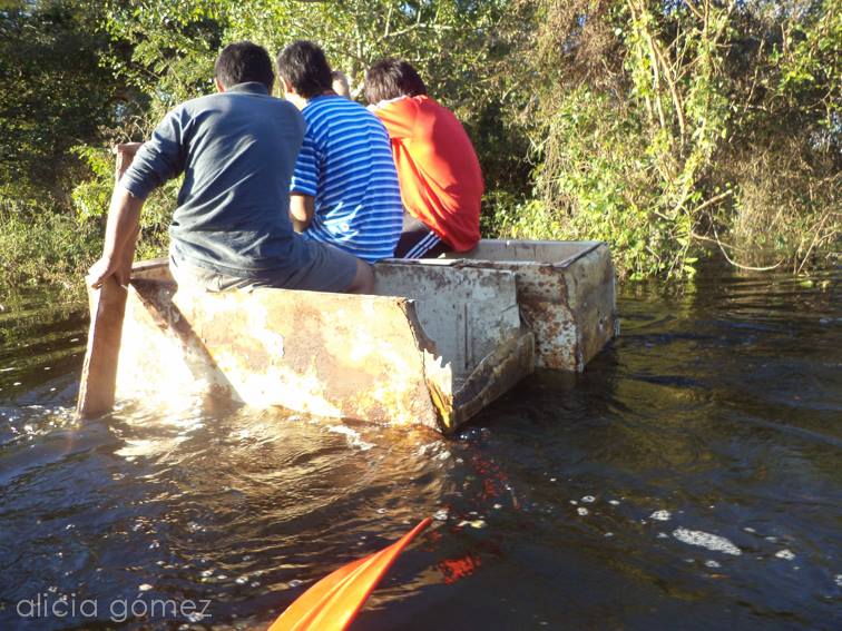 Laguna Oca bajo agua, galería de fotos
