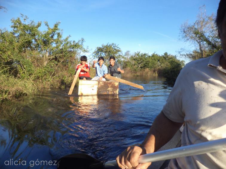 Laguna Oca bajo agua, galería de fotos