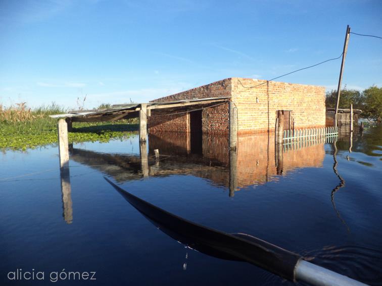 Laguna Oca bajo agua, galería de fotos