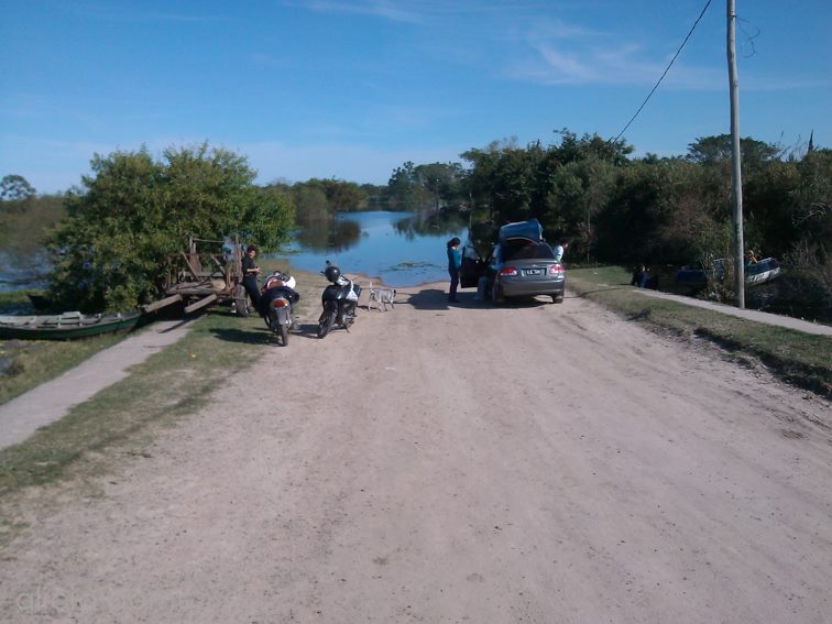 Laguna Oca bajo agua, galería de fotos
